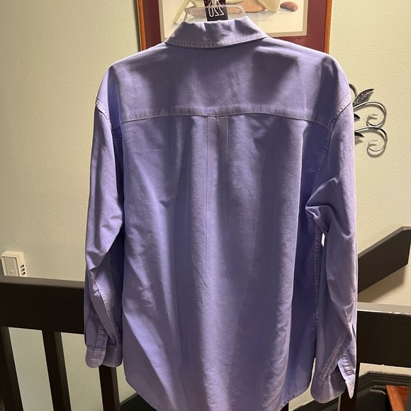 Fresh Produce Lavender Casual Button-Down Shirt - Picture 4 of 5